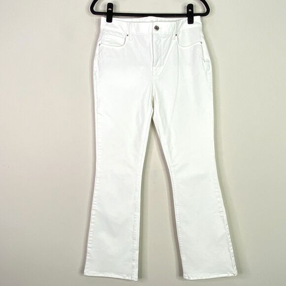 White House Black Market Denim - New WHMB High-Rise Sculpt White Bootcut Jeans Women's Size 6